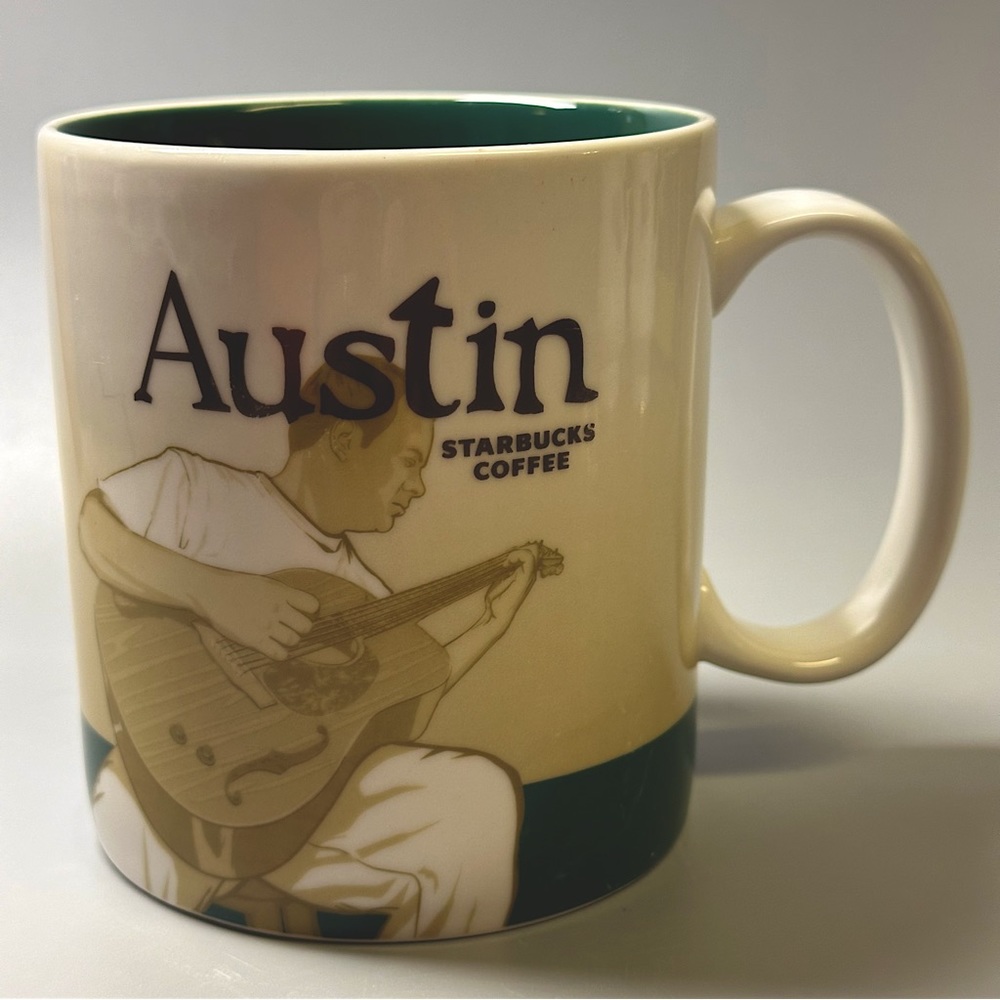 2009 Starbucks Collectible Series Coffee Mug "Austin" 16 oz
